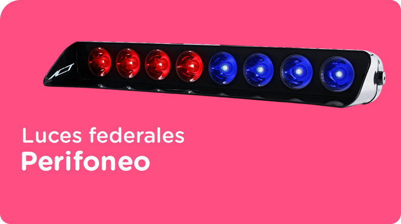 luces federales perifoneo